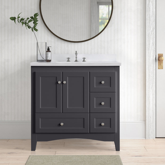 Birch Lane™ Fresno 36" Single Bathroom Vanity Set & Reviews Wayfair